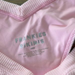 pink love size large Frankie’s bikinis